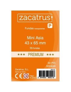 Protège-cartes Zacatrus Mini Asia Premium - 43 mm X 65 mm - Zacatrus - Accessoires - Gigamic