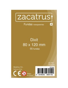 Protège-cartes Zacatrus Dixit - 80 mm X 120 mm - Zacatrus - Accessoires - Gigamic