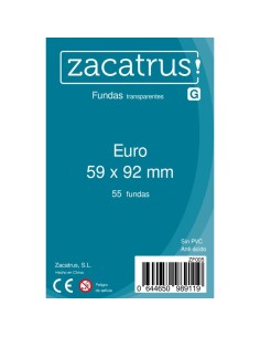 Protège-cartes Zacatrus Euro - 59 mm X 92 mm - Zacatrus - Accessoires - Gigamic