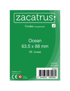 Protège-cartes Zacatrus Ocean - Standard: 63,5 mm x 88 mm - Zacatrus - Accessoires - Gigamic