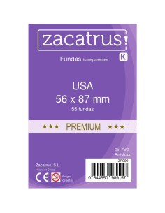 Protège-cartes Zacatrus Usa Premium - 56 mm X 87 mm - Zacatrus - Accessoires - Gigamic