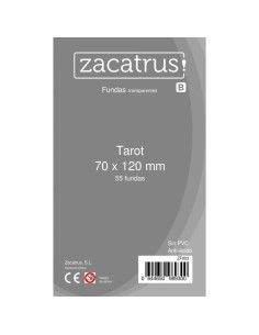Protège-cartes Zacatrus Tarot - 70x120mm - Zacatrus - Accessoires - Gigamic