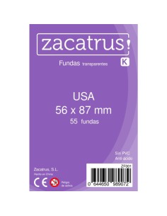 Protège-cartes Zacatrus Usa - 56 mm X 87 mm - Zacatrus - Accessoires - Gigamic