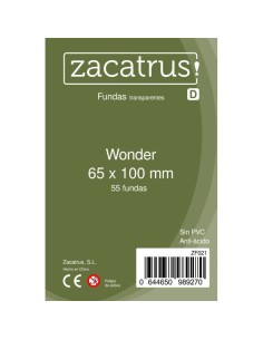 Protège-cartes Zacatrus Wonder - 65 mm X 100 mm - Zacatrus - Accessoires - Gigamic