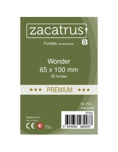 Protège-cartes Zacatrus Wonder premium - 65 mm X 100 mm - Zacatrus - Accessoires - Gigamic