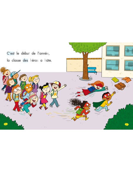Les Héros de 1re Primaire - niveau 1 - 4 histoires à l'école ! - Auzou