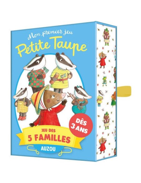 Mon premier jeu de 5 familles Petite taupe - Auzou