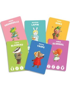 Mon premier jeu de 5 familles Petite taupe - Auzou 2