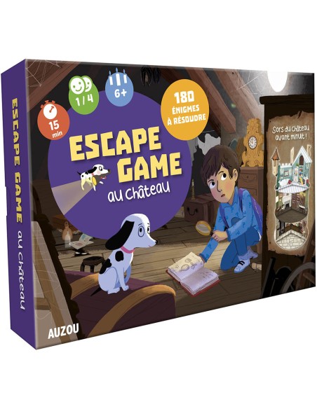 Escape Game Au château - Un jeu - Auzou