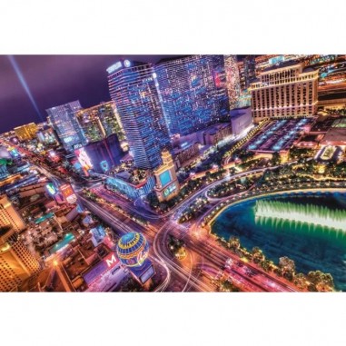 PUZZLE 2000 pièces - Las Vegas - Clementoni