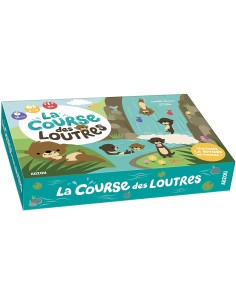 La Course des Loutres - Jeux de société - Auzou