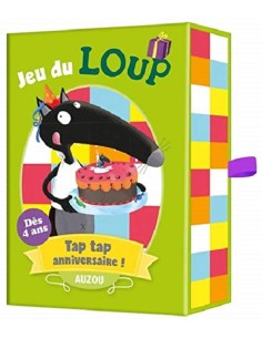 Jeux de cartes - Jeu du loup tap tap anniversaire ! - Auzou