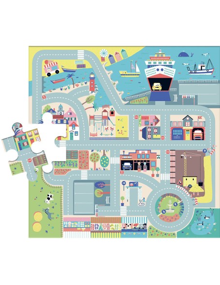 Mon circuit en puzzle - Auzou