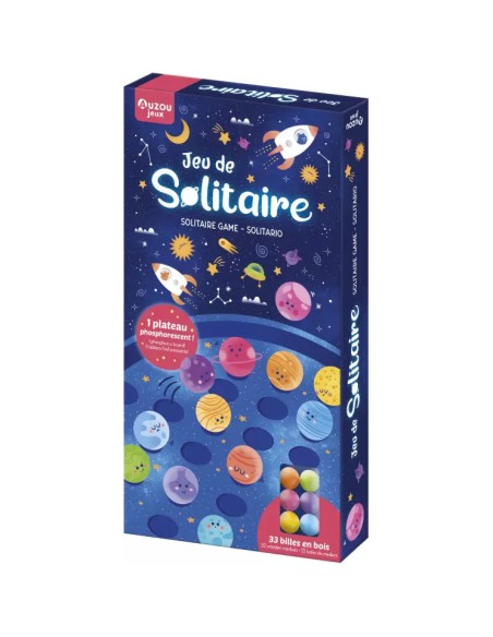 Jeu de Solitaire - Jeux de société - Auzou