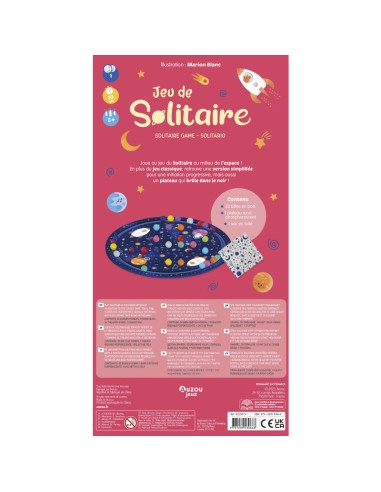 Jeu de Solitaire - Jeux de société - Auzou