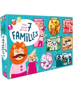 Grand Jeu des 7 Familles - Jeux enfants - Auzou