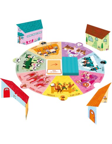 Grand Jeu des 7 Familles - Jeux enfants - Auzou