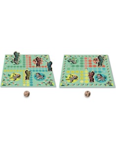 Jeu des Petits Chevaux - Jeux enfants - Auzou 2