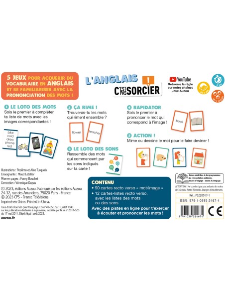 L'anglais - C'est pas sorcier ! - Auzou