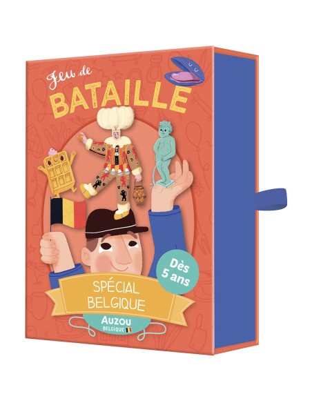 Mon jeu de bataille spécial Belgique - Auzou