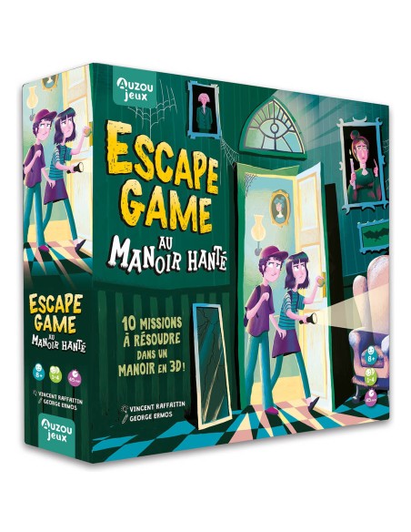 Escape Game au Manoir Hanté - Jeux de société - Auzou