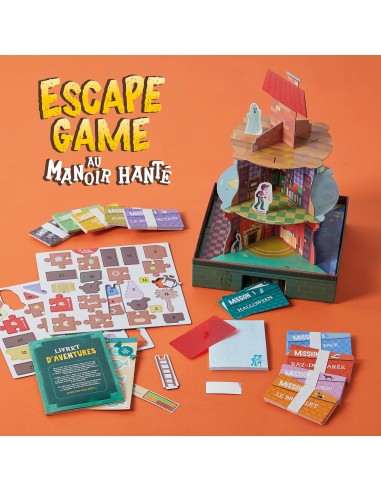 Escape Game au Manoir Hanté - Jeux de société - Auzou