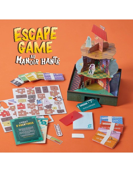 Escape Game au Manoir Hanté - Jeux de société - Auzou