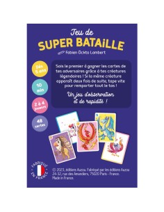 Jeu de Super Bataille - Jeux enfants - Auzou 2