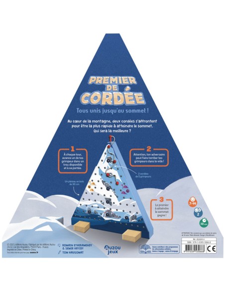 Premier de Cordée - Un jeu - Auzou