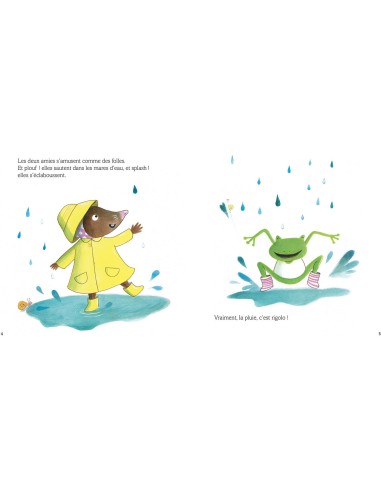 Petite taupe - Tombe la pluie - Auzou