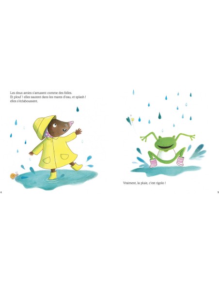 Petite taupe - Tombe la pluie - Auzou