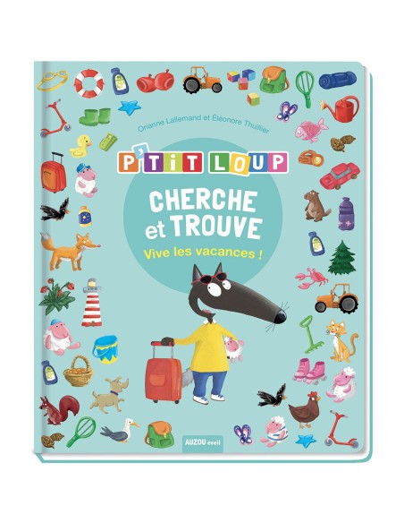 P'tit loup cherche et trouve - vive les vacances ! - Auzou