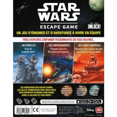 Jeu de société Star Wars Escape Game : Un Jeu Unlock - Space Cowboys