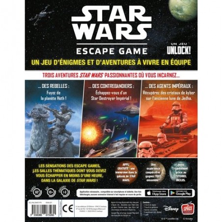 Jeu Escape Game Unlock Star Wars - Asmodee