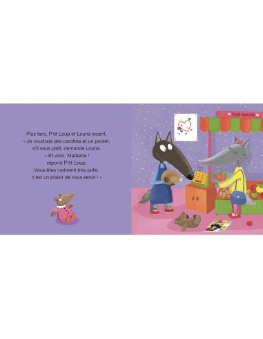 P'tit loup est poli - Auzou