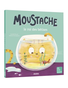 Moustache, le roi des betises - Auzou