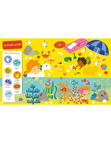 Cherche et trouve des tout-petits - Les saisons - Auzou