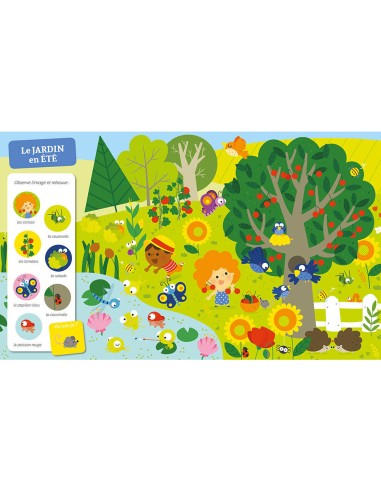 Cherche et trouve des tout-petits - Les saisons - Auzou