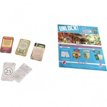 Escape Game - Unlock 6 - Timeless Adventures - Asmodee