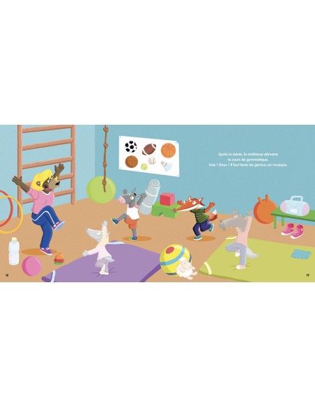 Mon cahier d'autocollants p'tit loup - Vive l'école - Auzou