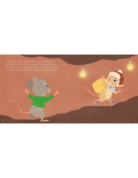 Grisette, la petite souris au secours de ses amis - Auzou