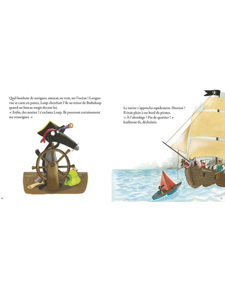 Le loup qui rêvait d'océan - Auzou