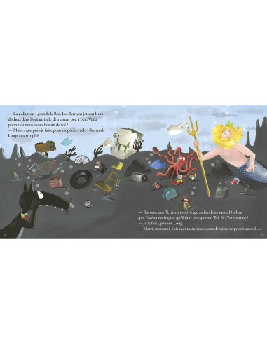 Le loup qui rêvait d'océan - Auzou