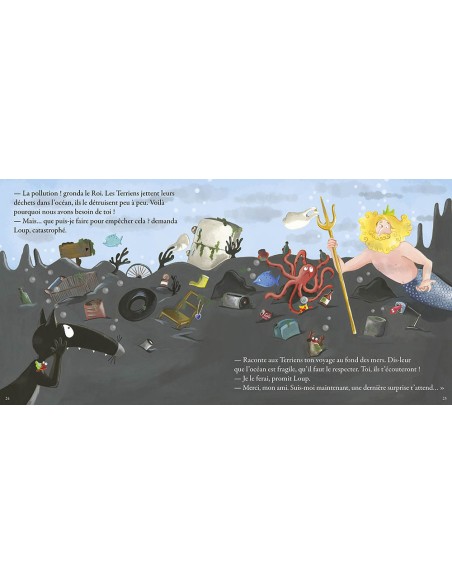 Le loup qui rêvait d'océan - Auzou