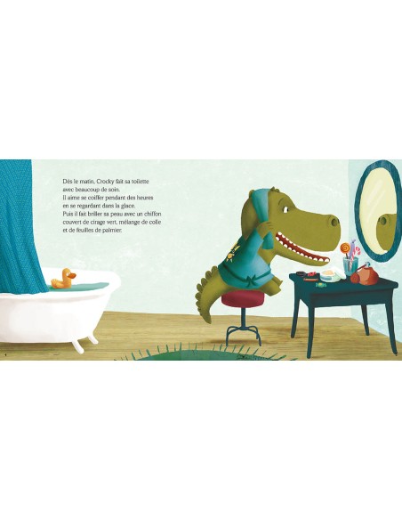 Crocky le crocodile a mal aux dents - Auzou