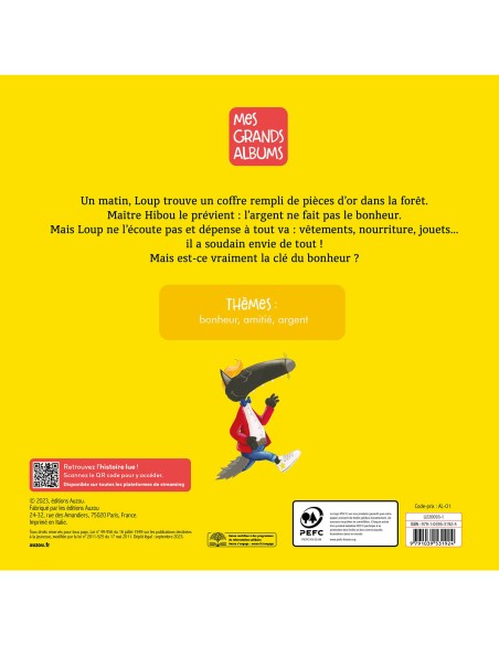 Le loup qui voulait être heureux - Auzou