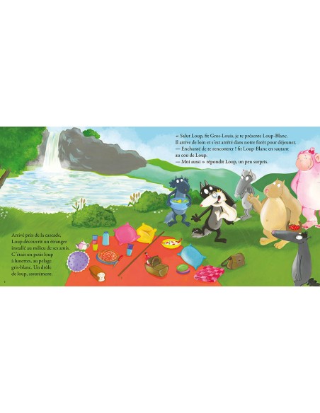 Le loup qui avait un nouvel ami - Auzou