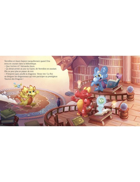 Azuro au tournoi des dragons - Auzou