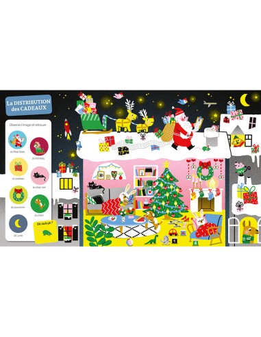 Cherche et trouve des tout-petits - À Noël ! - Auzou