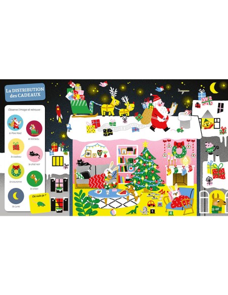 Cherche et trouve des tout-petits - À Noël ! - Auzou